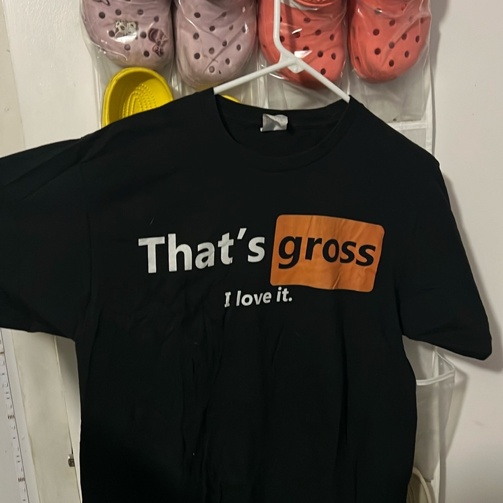 Funny Black Graphic Tee